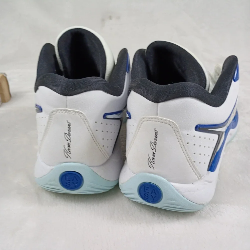 Nike KD17 Basketball Shoes Mens Size 12 White Blue  Air Zoom‎ Sneakers